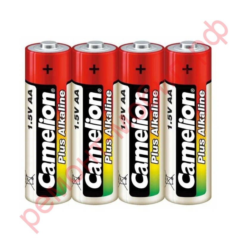 Батарейка алкалиновая Camelion LR6 AA /4SH Plus Alkaline (цена за спайку 4 шт)