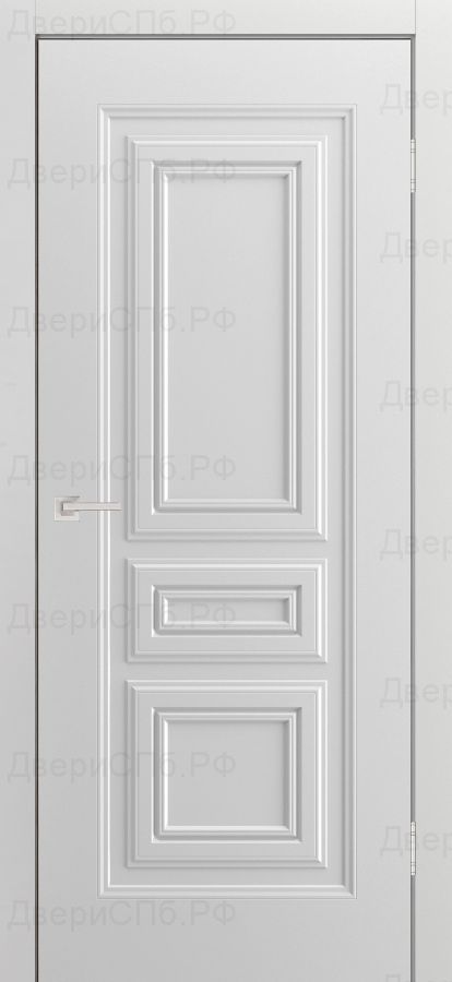 Дверь ПГ Титул 5, Белая Эмаль