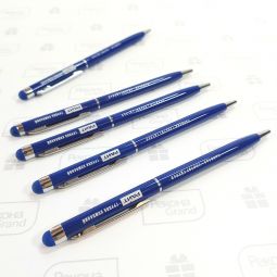металлические ручки со стилусом с логотипом