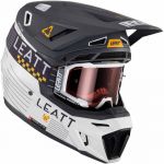 Leatt Kit Moto 8.5 Composite Metallic шлем + очки Leatt Velocity 5.5