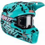 Leatt Moto 3.5 Fuel шлем + очки Leatt Velocity 4.5