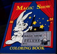 Книжка-раскраска MAGIC SHOW Coloring Book DELUXE (4 way) by Murphy's Magic