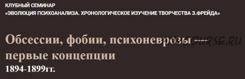 Обсессии, фобии, психоневрозы — первые концепции (Надежда Майн, Дени Поль)