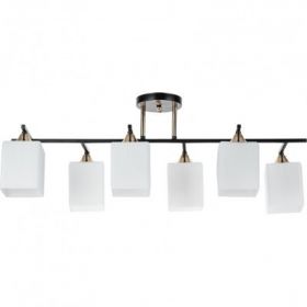 Светильник Потолочный Arte Lamp Merope A4071PL-6BK Черный, Белый / Арт Ламп
