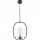 Светильник Подвесной Arte Lamp Celaeno A7004SP-1BK Черный, Прозрачный / Арт Ламп