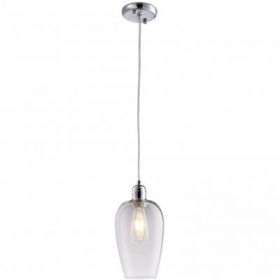 Светильник Подвесной Arte Lamp Trento A9291SP-1CC Хром, Прозрачный / Арт Ламп