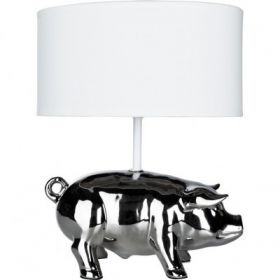 Лампа Настольная Arte Lamp Procyon A4039LT-1CC Хром, Белый / Арт Ламп