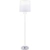 Торшер Arte Lamp Wasat A4048PN-1CC Хром, Прозрачный, Белый / Арт Ламп