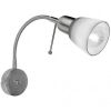 Спот Arte Lamp Lettura A7009AP-1SS Матовое Серебро / Арт Ламп