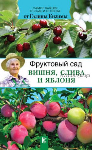 Фруктовый сад. Вишня, слива и яблоня (Галина Кизима)