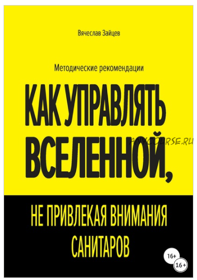 Как управлять Вселенной, не привлекая внимания санитаров (Вячеслав Зайцев)