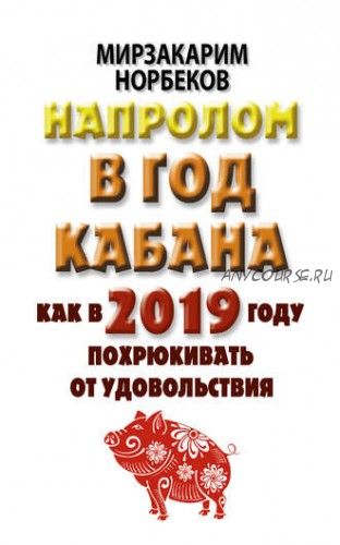 Напролом в год Кабана: как в 2019 году похрюкивать от удовольствия (Мирзакарим Норбеков)