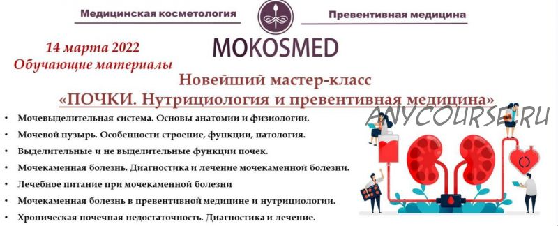 [mokosmed] Почки. Нутрициология и превентивная медицина (Мария Моргунова)