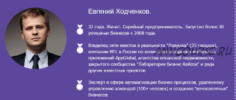 [Твой старт] Анатомия свободного бизнеса (Евгений Ходченков, Михаил Гаврилов)