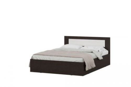 Мебель для спальни "МСП 1" Кровать двойная универсальная 1,4*2,0 Дуб Венге / Ясень Анкор светлый