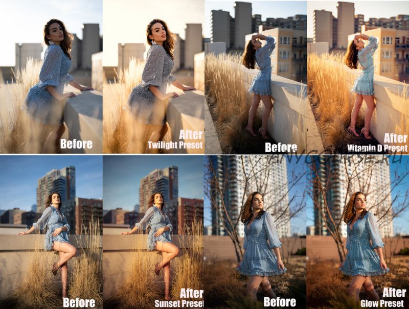 Отличные портретные пресеты. Golden Hour Presets for Lightroom (Manny Ortiz)