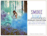 [Etsy.com] Набор фотоналожений дымовых шашек 160 Smoke Bomb Overlays
