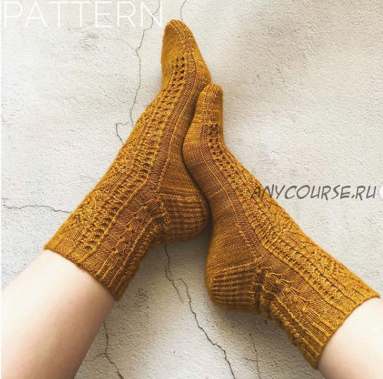 Носки «Baroque socks» (knit.annie.knit)