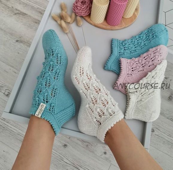 Носки «berries_socks» (by_ignatova.knit)