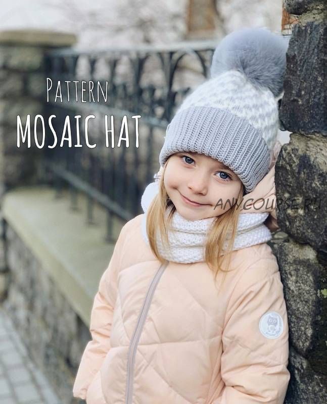 [bynataliana] Шапка «Mosaic hat» (Наташа Махнукова)