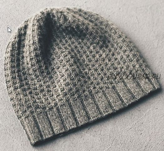 [knitterra] Шапка «Chess Ribbon Hat» (Таня Мулокас)