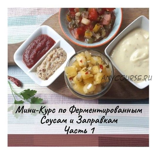 [mazaika] Ферментированные соусы и заправки (Анна Дроздова)