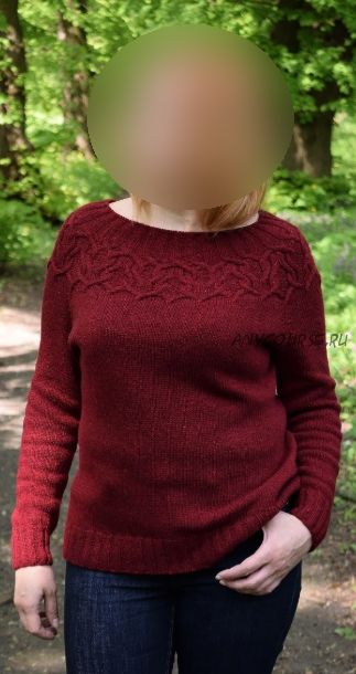 [myknitland] Свитер Scarlet (Ирина Дмитриева)