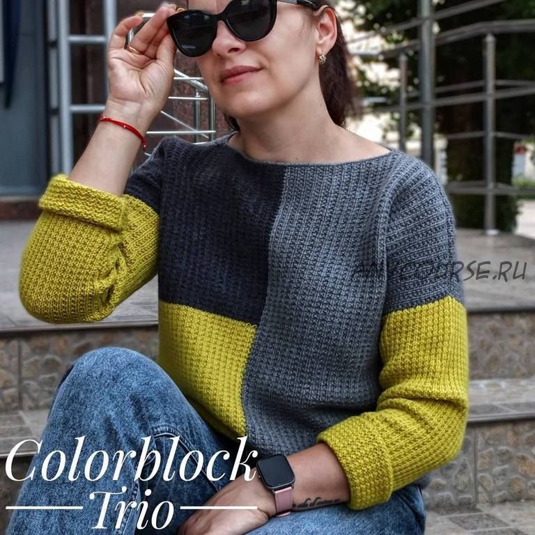 [nb_knit] Джемпер «Colorblock» (Надежда Барбиер)