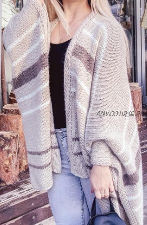 [shapetko_knitwear] Пончо «Woodstock» (Елена Шапетько)