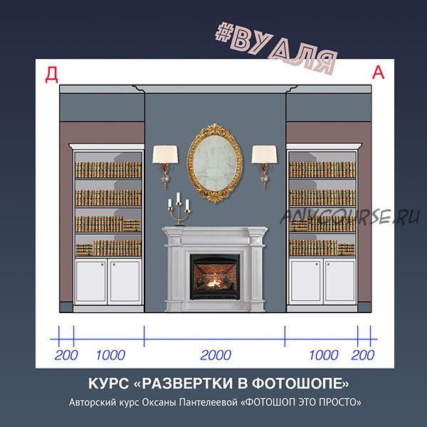 Развертки в фотошопе (Оксана Пантелеева)