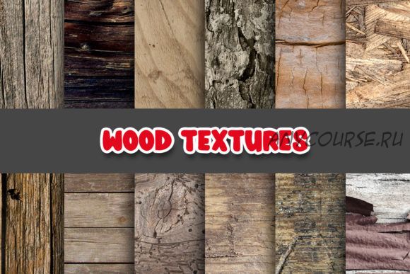 [Creativefabrica] Rustic Wood Textures Digital Papers (Grafixeo)