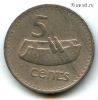 Фиджи 5 центов 1975