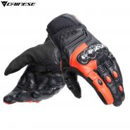 Перчатки Dainese Carbon 4 Short, Чёрно-красные