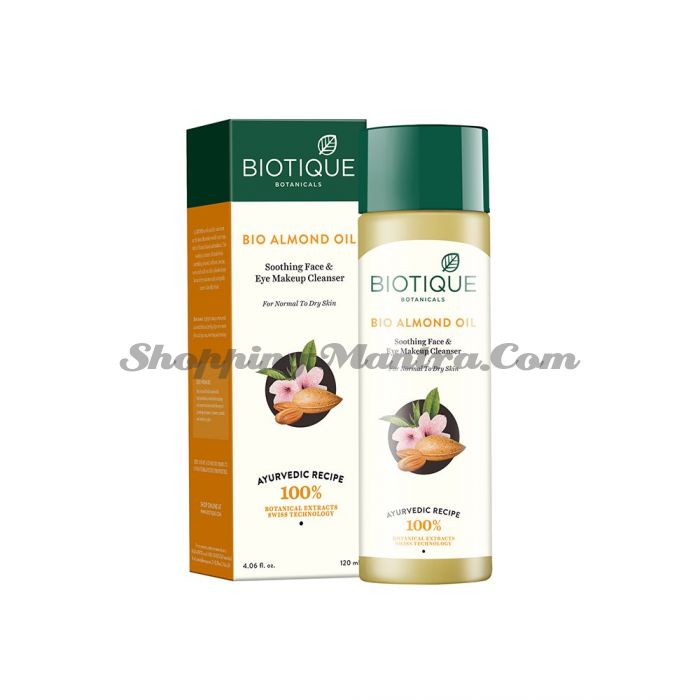 Средство для снятия макияжа Миндальное масло Биотик | Bio Almond Oil Make Up Cleanser