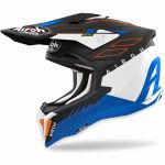 Airoh Strycker Skin Blue Matt шлем для мотокросса и эндуро