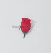 Голова бутона розы шелковая G-19  100 ШТ . / уп . 6 расцветок