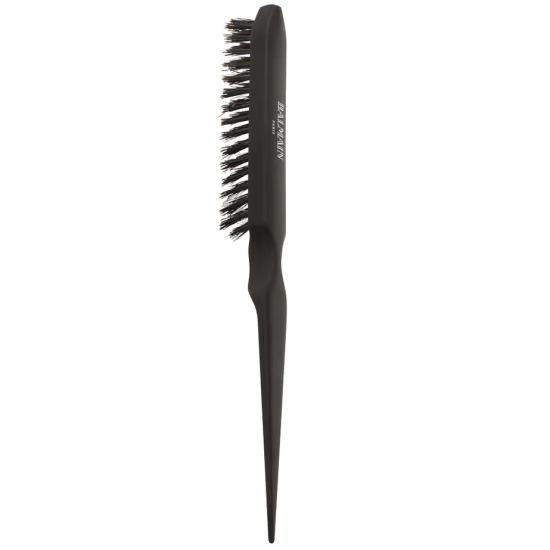 Balmain Профессиональная черная расческа Professional Boar Hair Backcomb Brush Black