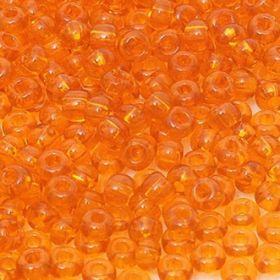 Бисер чешский 90000 оранжевый прозрачный Preciosa купить оптом