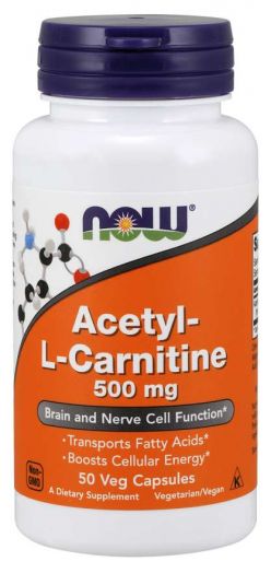 NOW - Acetyl L-Carnitine 500 mg