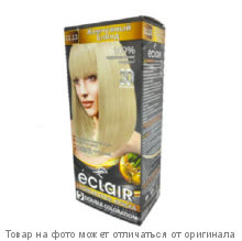 ECLAIR 3D Стойкая крем-краска д/волос № 11.13 Жемчужный блонд