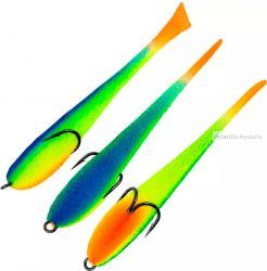 Поролоновые рыбки Grifon Сlassic с открытым двойником 10 см / 3 шт. в уп. / цвет: 11
