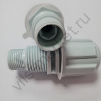 Обратный клапан дозирующего насоса AquaViva для Tekna 603&800 1/2" 3/8" (4/6)