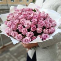 Нежнейший смузи из 51 розы (50см)