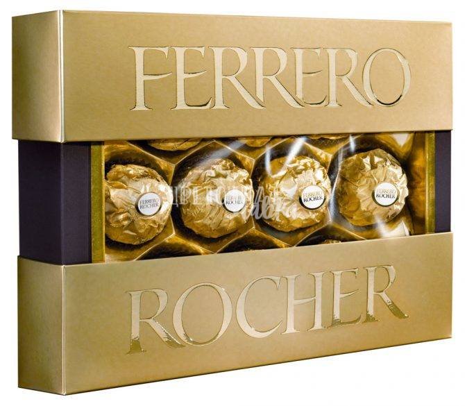 Ferrero Rocher . Вкусные шоколадные конфеты
