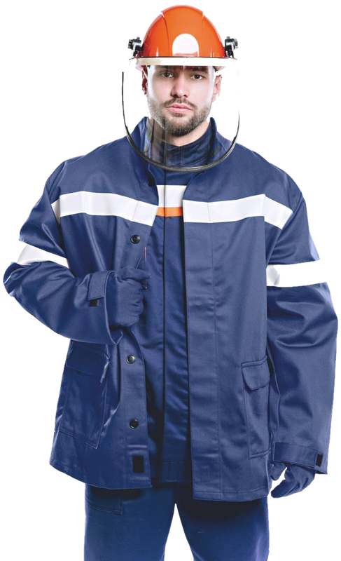 Куртка - накидка из огнезащитной ткани WORKER (9 кал/см2) (СПн04-Л II)