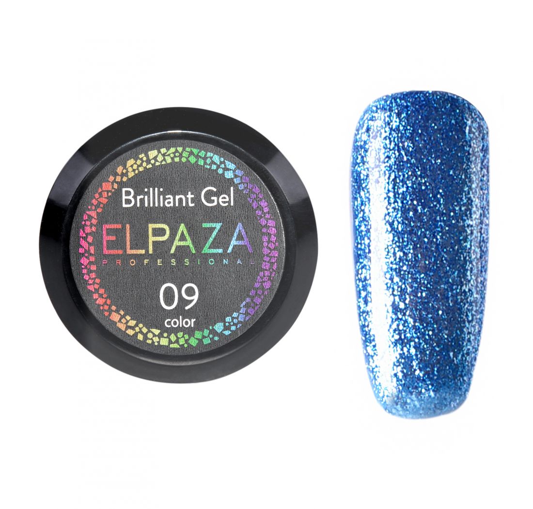 Elpaza гель-краска Brilliant gel № 9