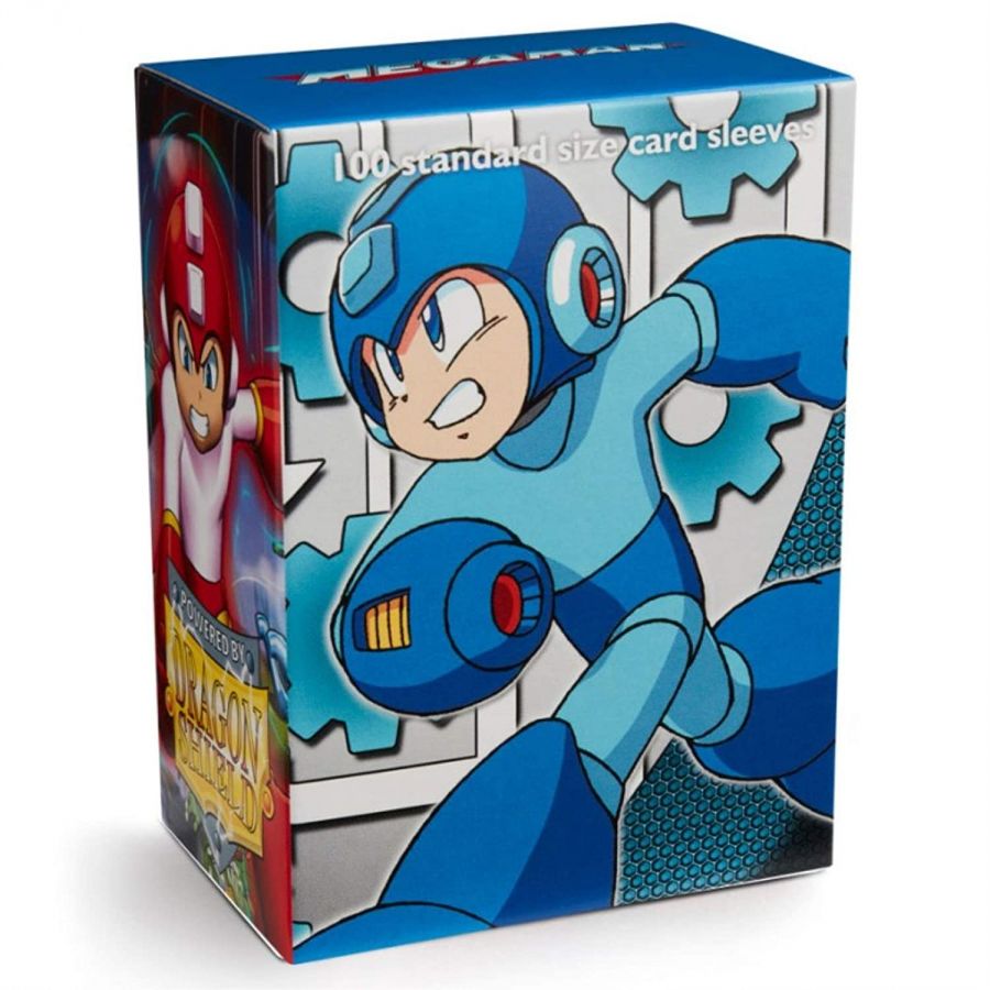 Протекторы Dragon Shield - Mega Man (100шт, 66х91мм)
