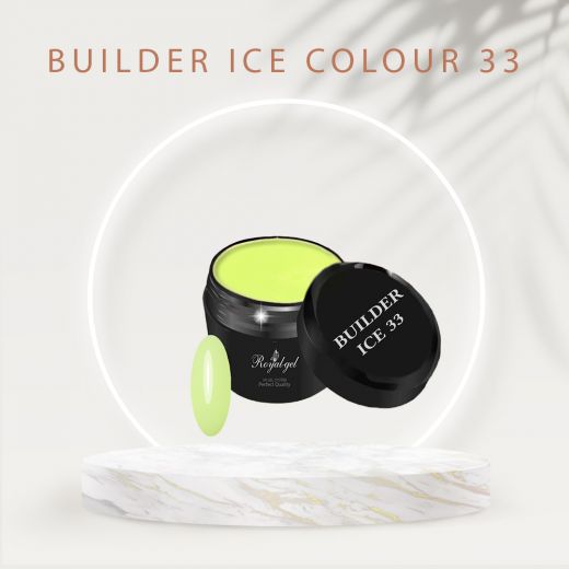Гель Royal-gel "BUILDER ICE COLOUR" 33