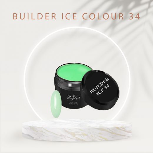 Гель Royal-gel "BUILDER ICE COLOUR" 34
