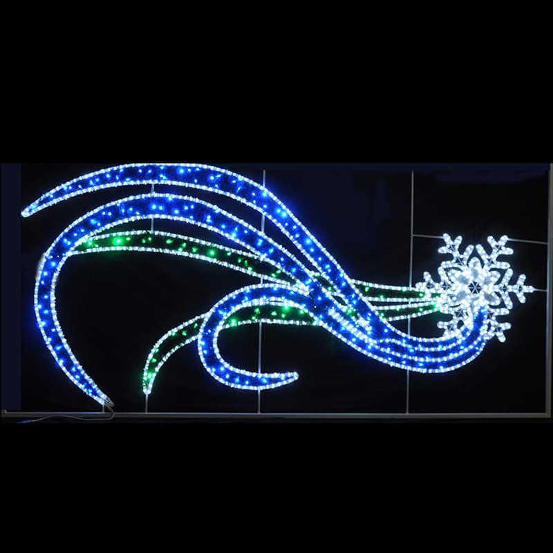 Фигура световая Neon-Night ''Вертикальная снежинка''